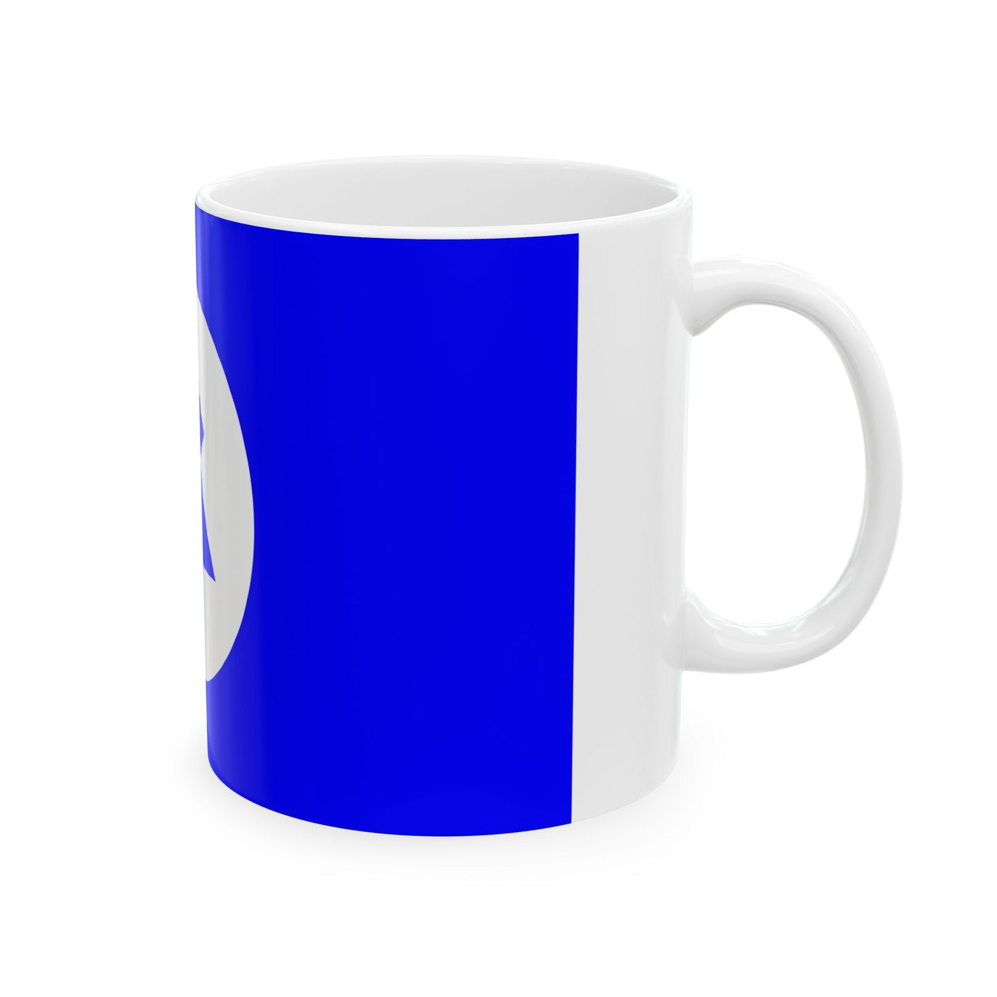 Flag of Strollad ar Vro (Belgium) White Coffee Mug-Go Mug Yourself