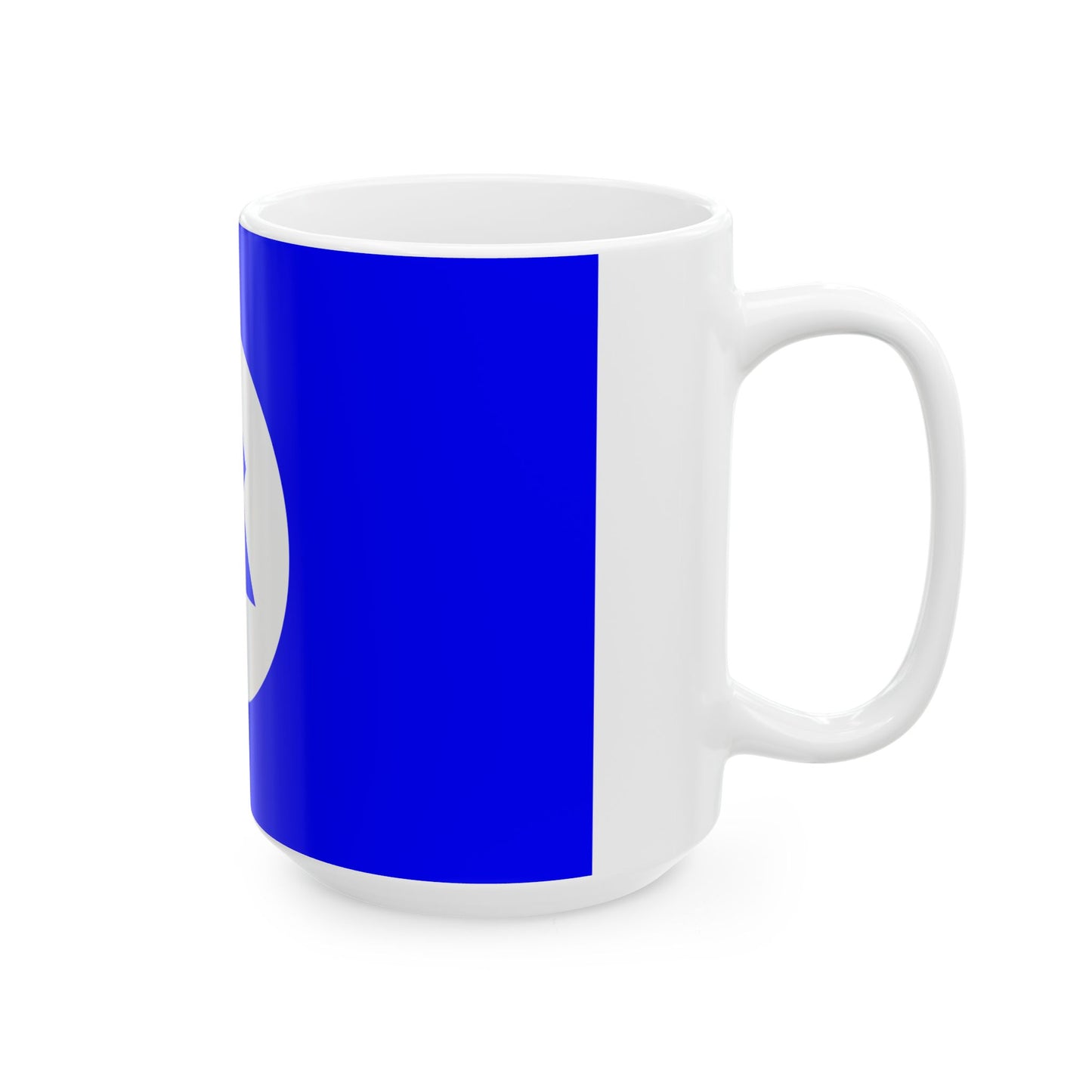 Flag of Strollad ar Vro (Belgium) White Coffee Mug-Go Mug Yourself