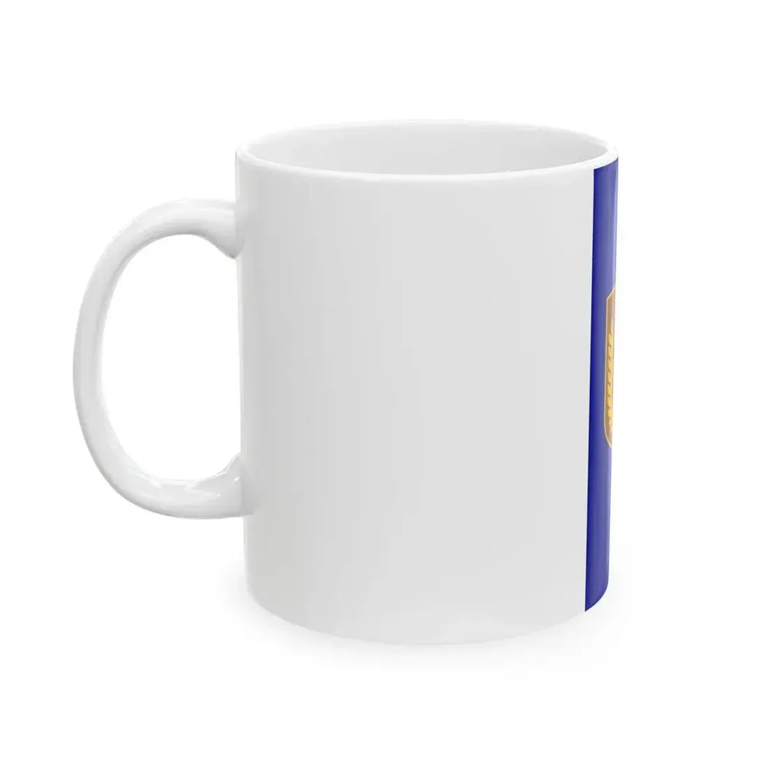 Flag of Struga Municipality (North Macedonia) White Coffee Mug - Go Mug Yourself