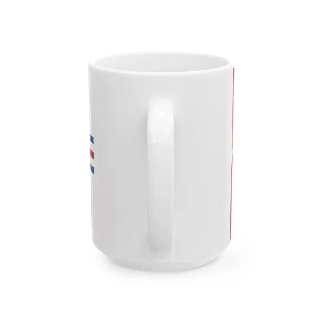 Flag of Struthers Ohio 1994-2019 (United States) White Coffee Mug - Go Mug Yourself