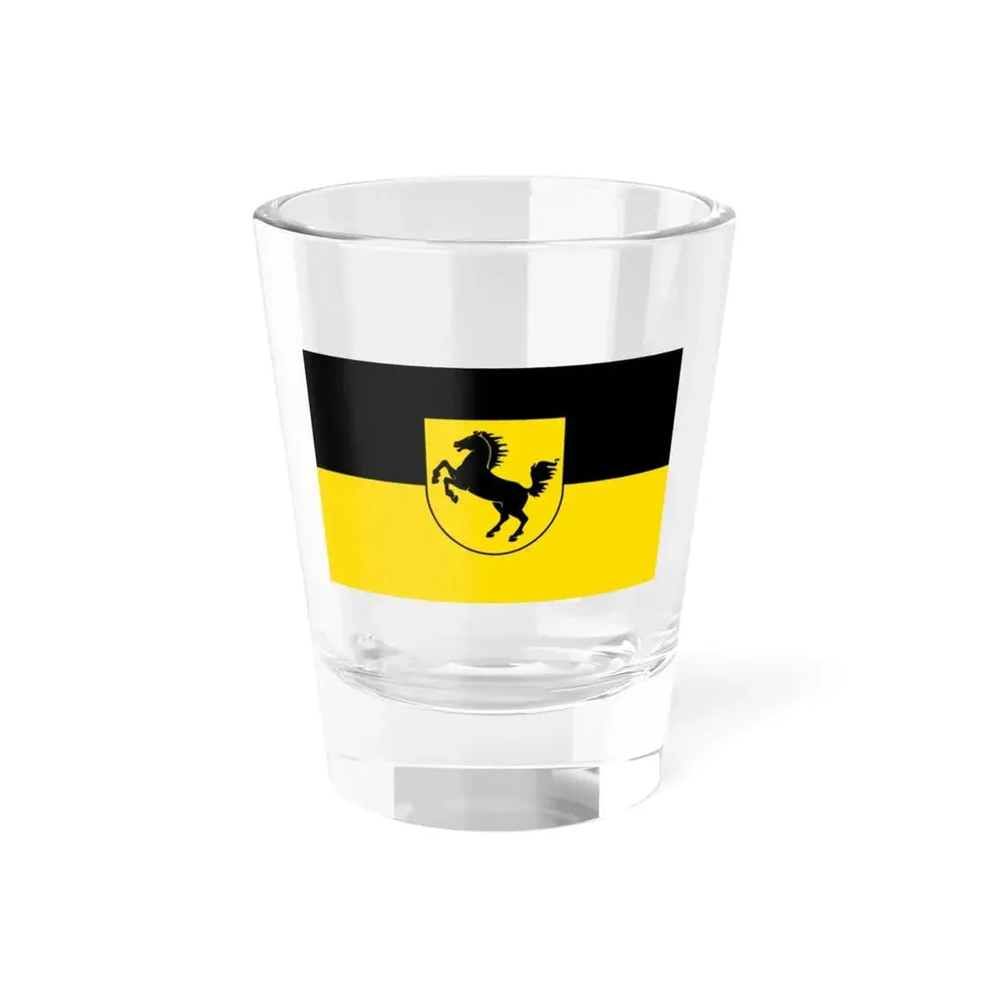 Flag of Stuttgart Germany - Shot Glass 1.5oz 1.5oz - Go Mug Yourself