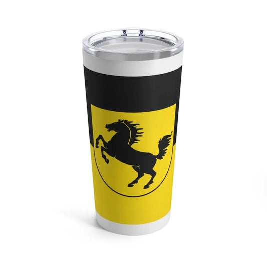 Flag of Stuttgart Germany - Tumbler 20oz 20oz - Go Mug Yourself