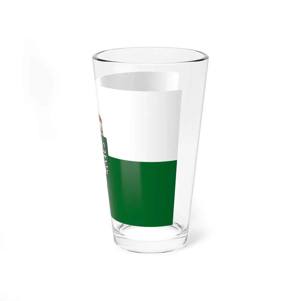 Flag of Styria Steiermark Austria - Pint Glass 16oz - Go Mug Yourself