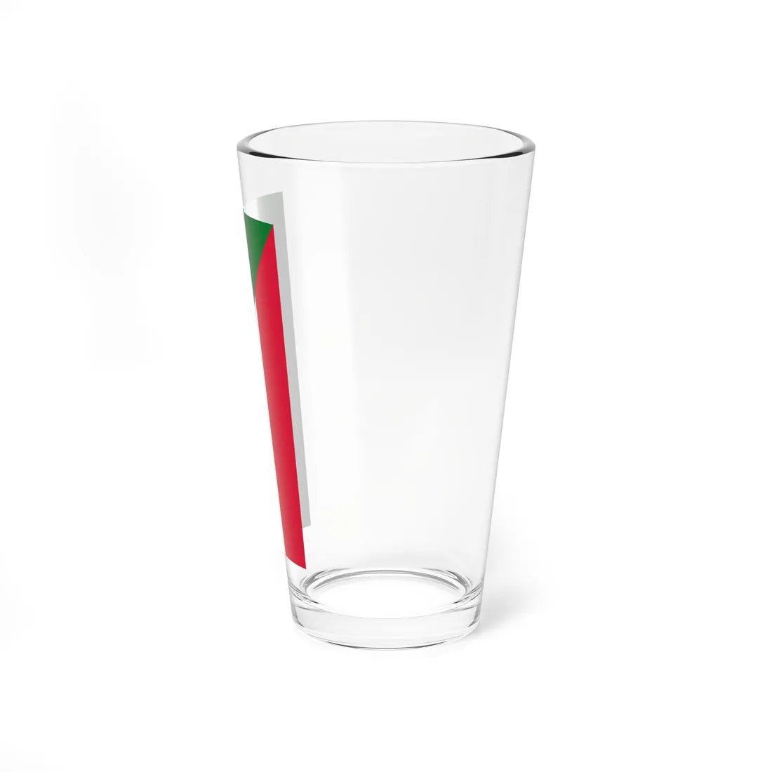 Flag of Sudan vertical (Sudan) Pint Glass 16oz - Go Mug Yourself