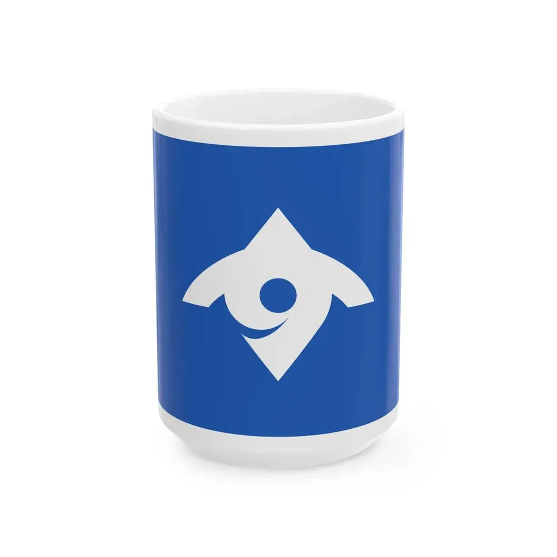 Flag of Sue Fukuoka (Japan) White Coffee Mug 15oz - Go Mug Yourself