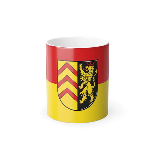 Flag of Suedwestpfalz Germany - Color Changing Coffee Mug 11oz - Go Mug Yourself
