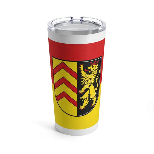 Flag of Suedwestpfalz Germany - Tumbler 20oz 20oz - Go Mug Yourself