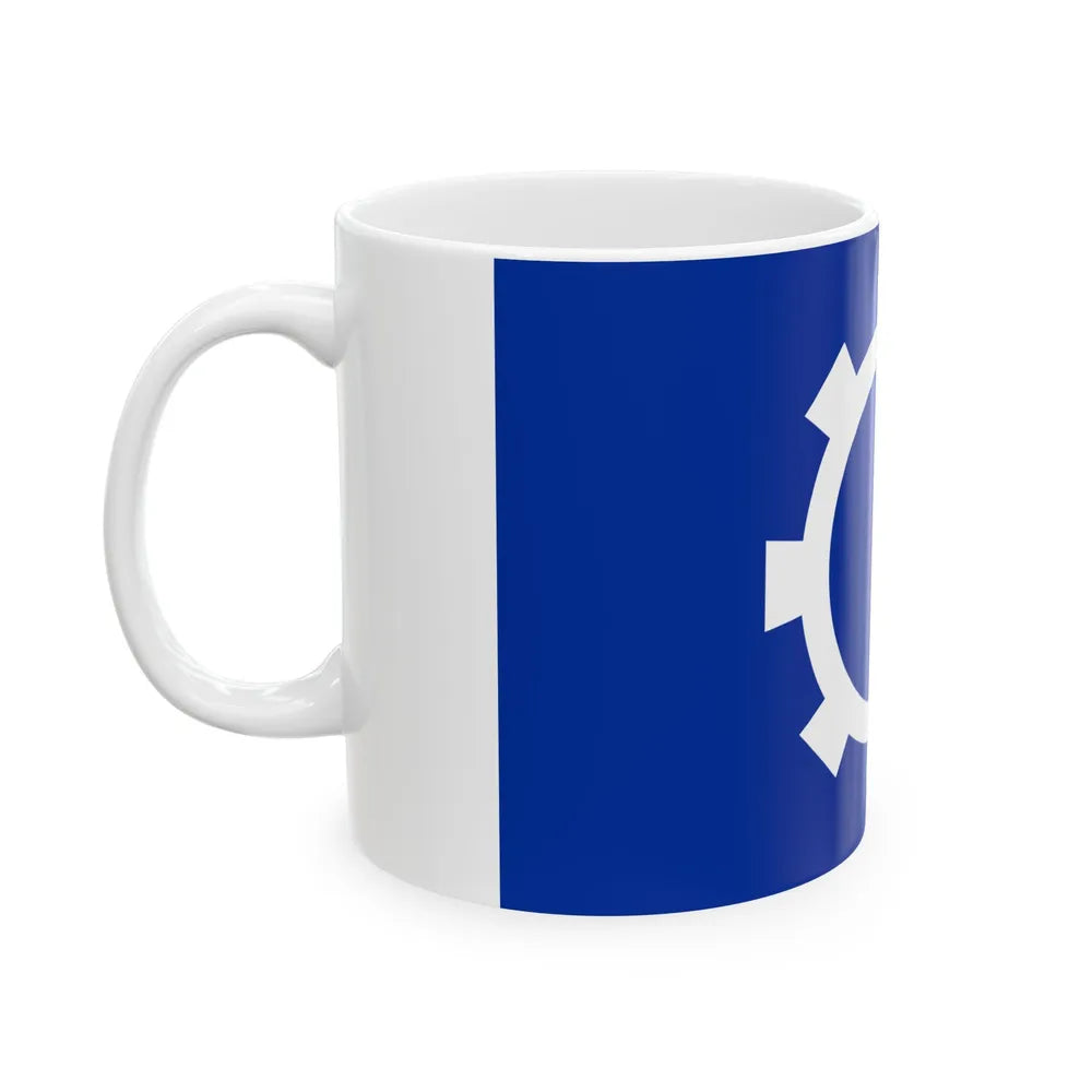 Flag of Suez Governorate (Egypt) White Coffee Mug - Go Mug Yourself