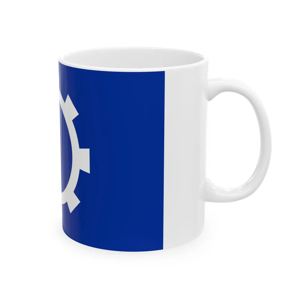 Flag of Suez Governorate (Egypt) White Coffee Mug - Go Mug Yourself