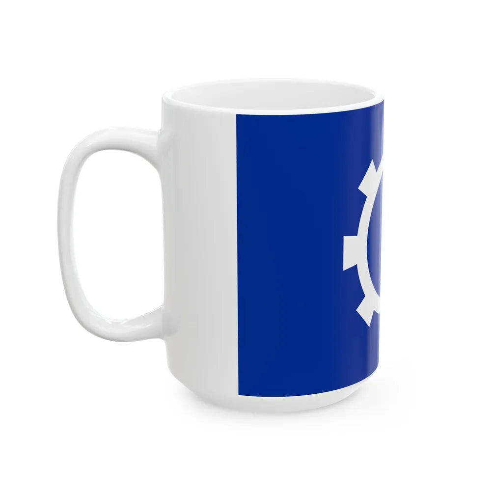 Flag of Suez Governorate (Egypt) White Coffee Mug - Go Mug Yourself