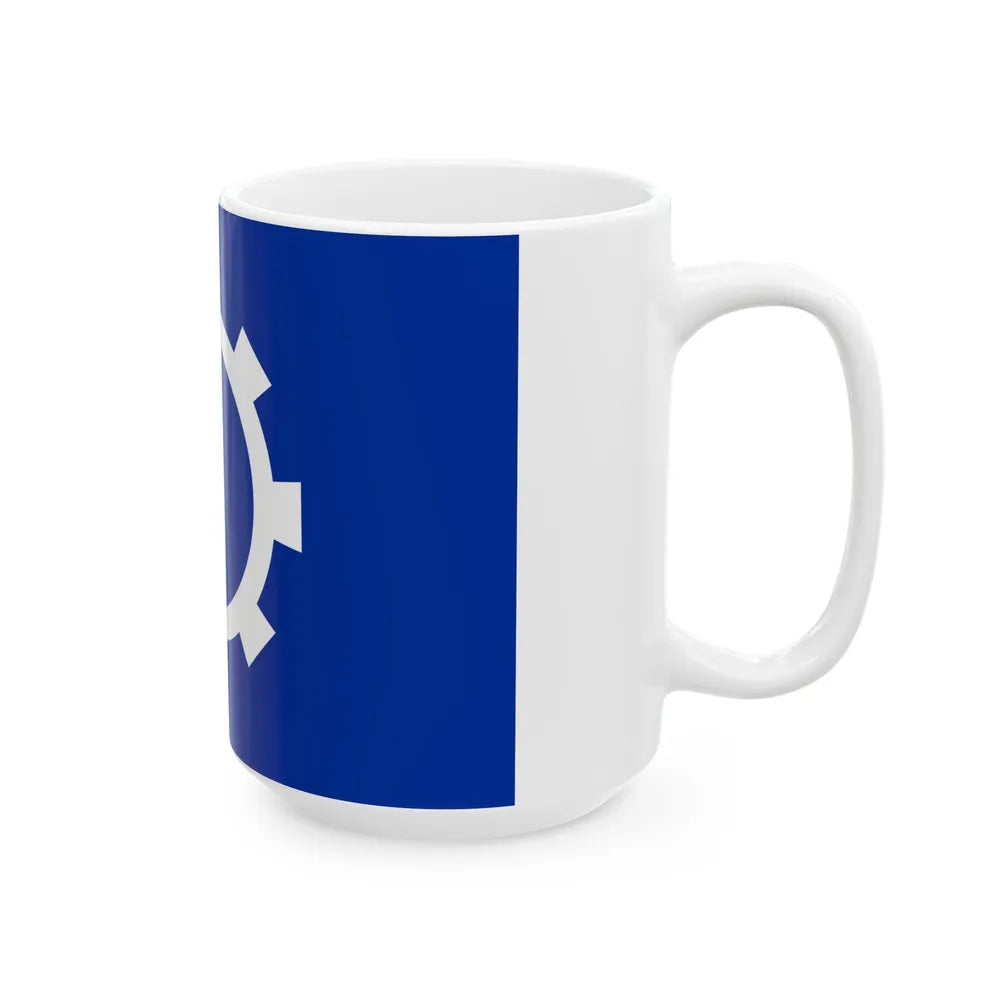 Flag of Suez Governorate (Egypt) White Coffee Mug - Go Mug Yourself
