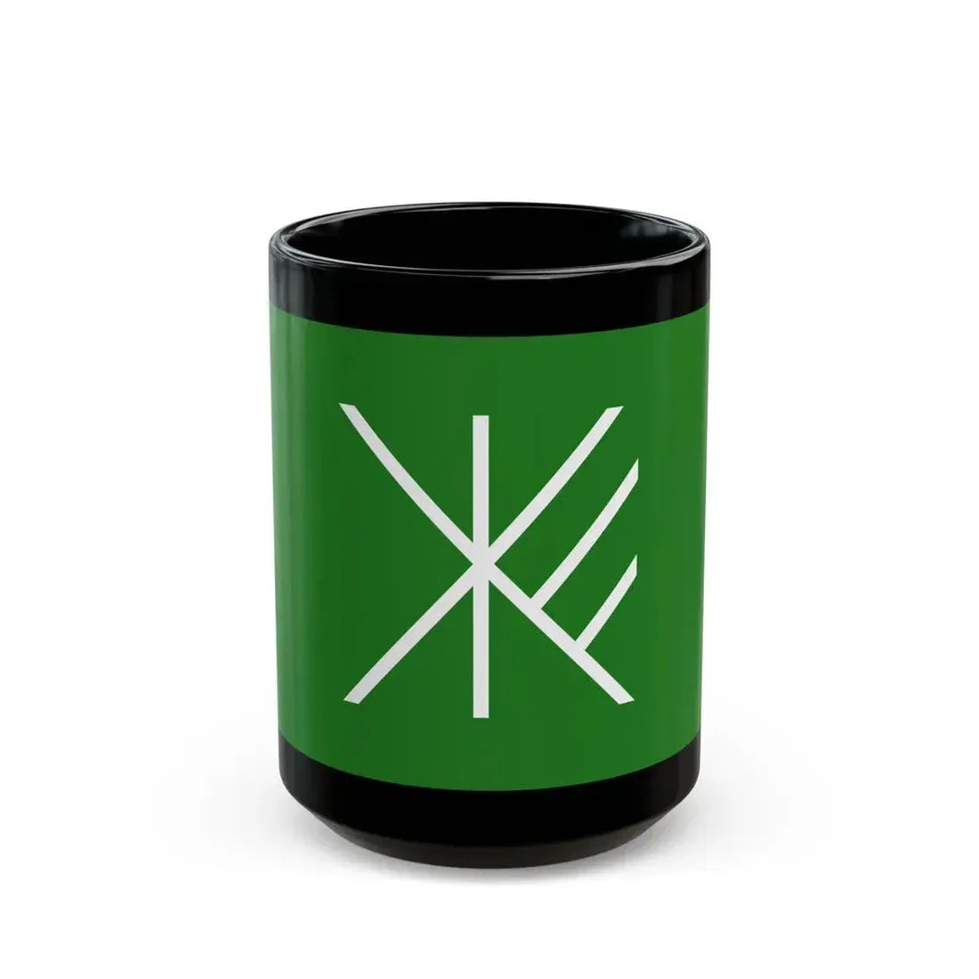 Flag of Suginami Tokyo Japan - Black Coffee Mug 15oz - Go Mug Yourself