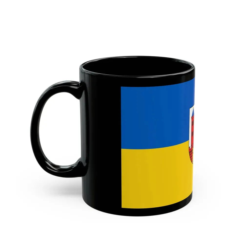 Flag of Suhl Germany - Black Coffee Mug - Go Mug Yourself