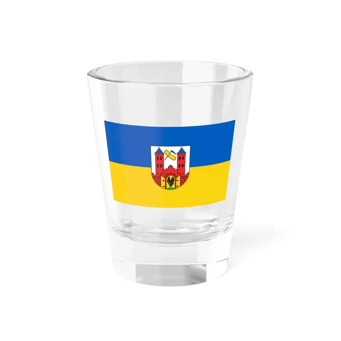 Flag of Suhl Germany - Shot Glass 1.5oz 1.5oz - Go Mug Yourself