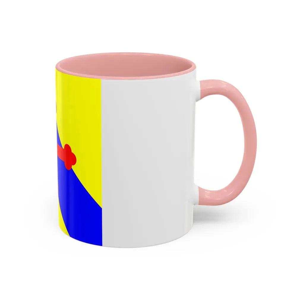 Flag of Sullens Switzerland - Accent Coffee Mug - Go Mug Yourself