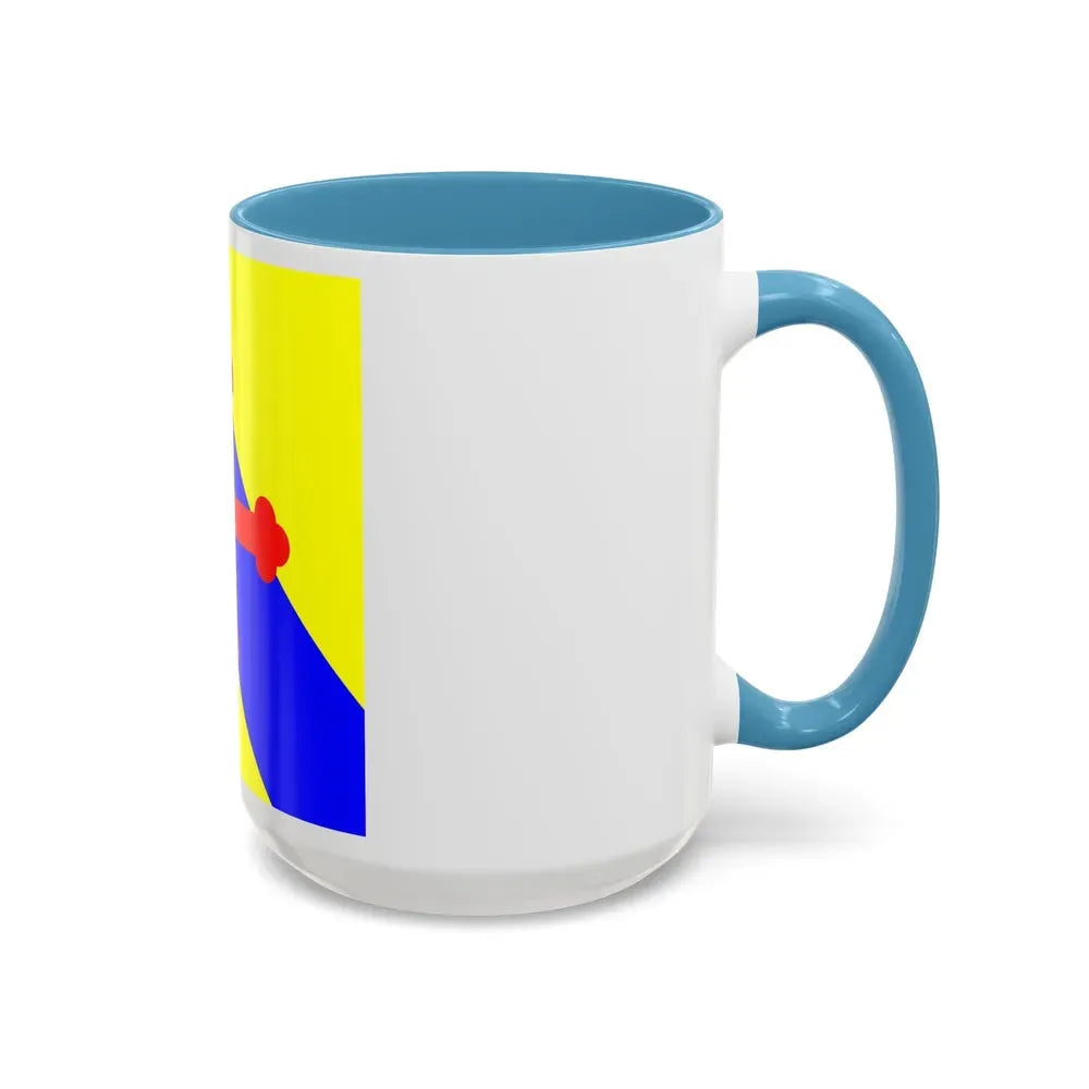Flag of Sullens Switzerland - Accent Coffee Mug - Go Mug Yourself