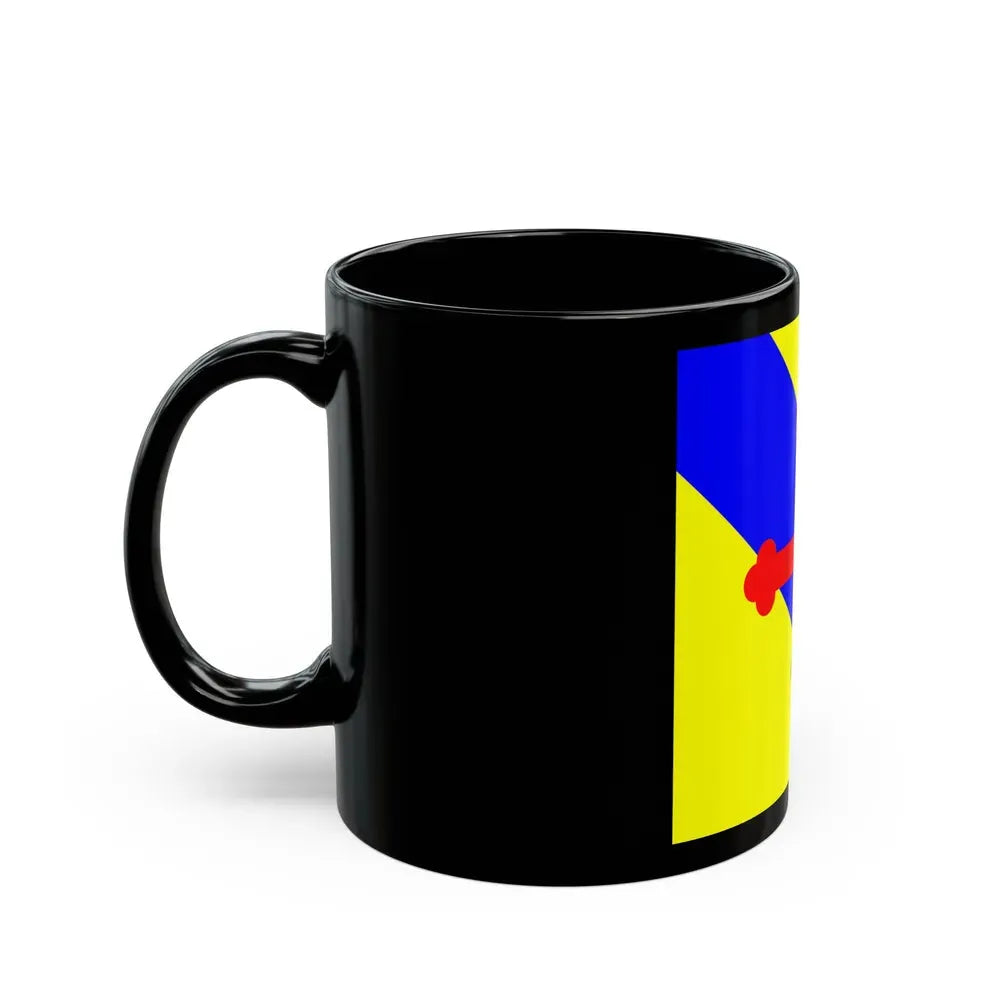 Flag of Sullens Switzerland - Black Coffee Mug - Go Mug Yourself