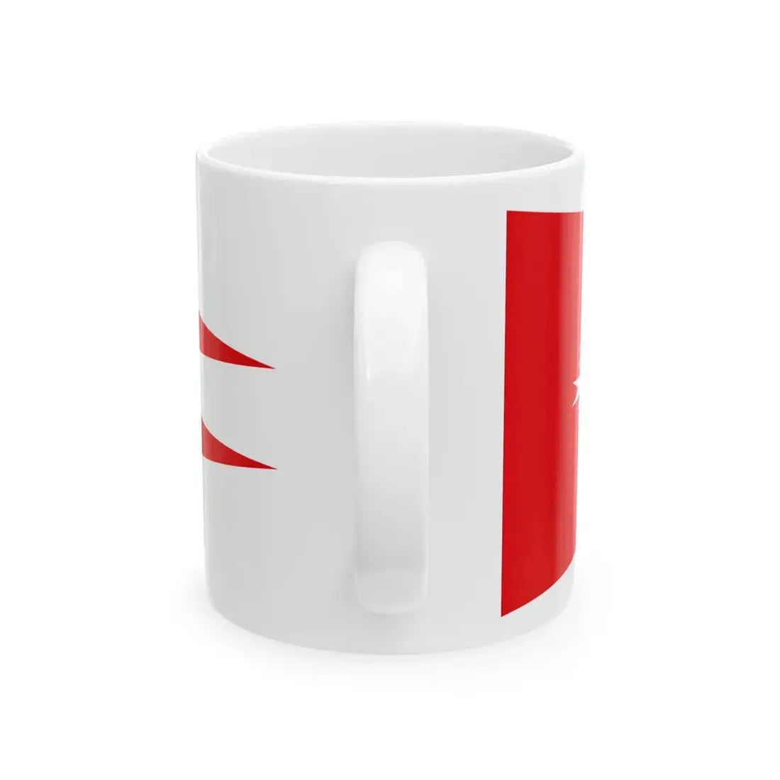 Flag of Sultan Abdulaziz (Oman) White Coffee Mug - Go Mug Yourself