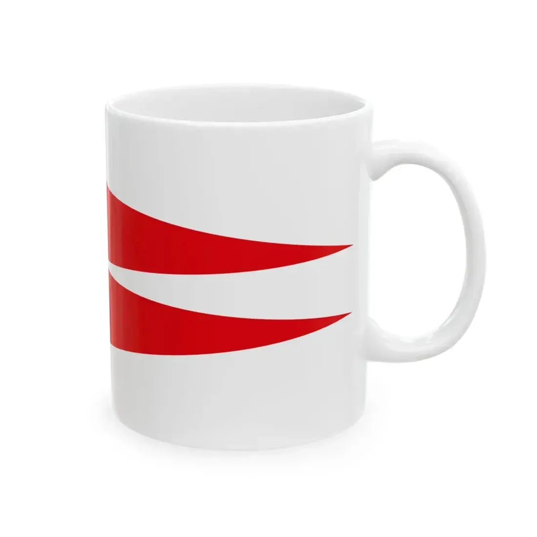 Flag of Sultan Abdulaziz (Oman) White Coffee Mug - Go Mug Yourself