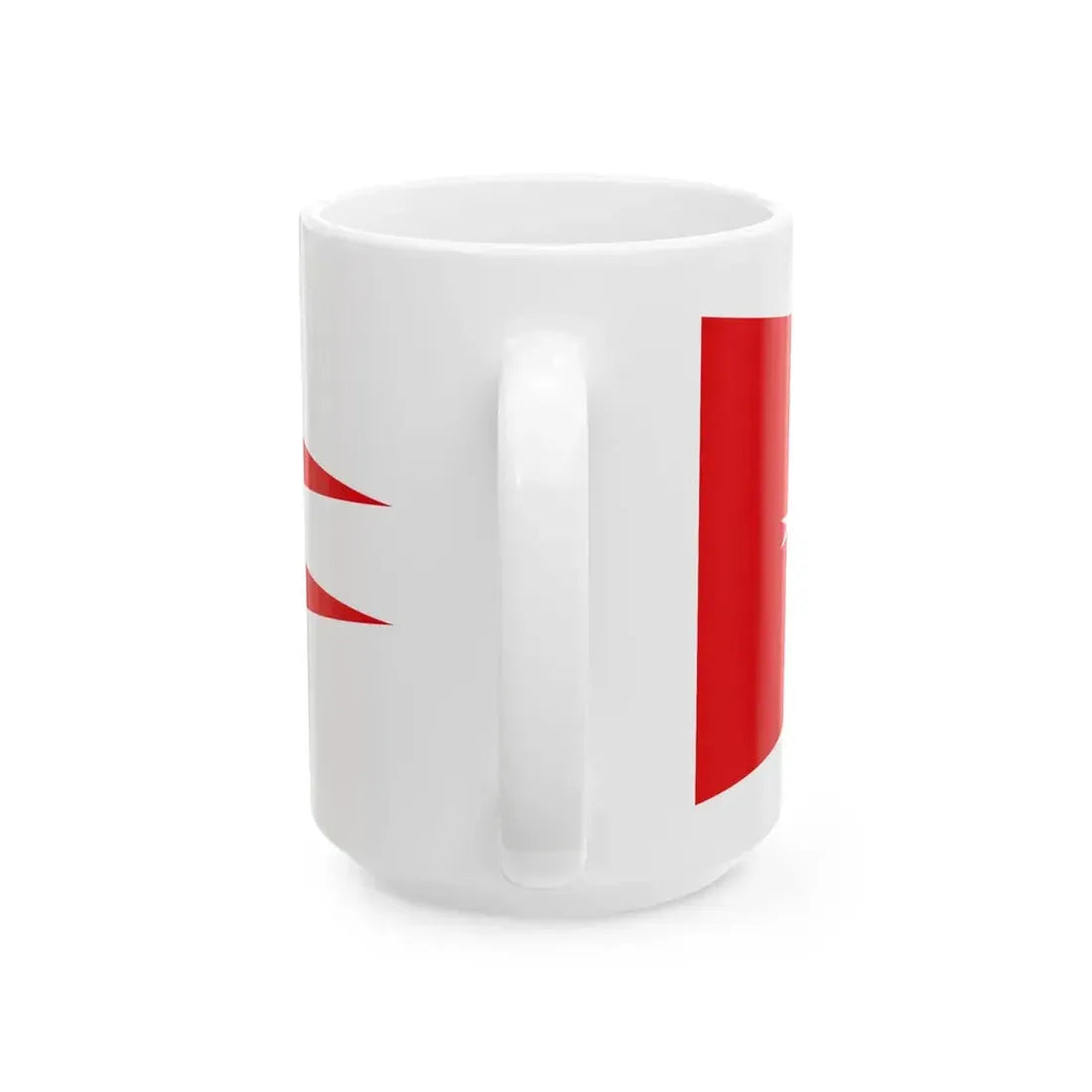 Flag of Sultan Abdulaziz (Oman) White Coffee Mug - Go Mug Yourself