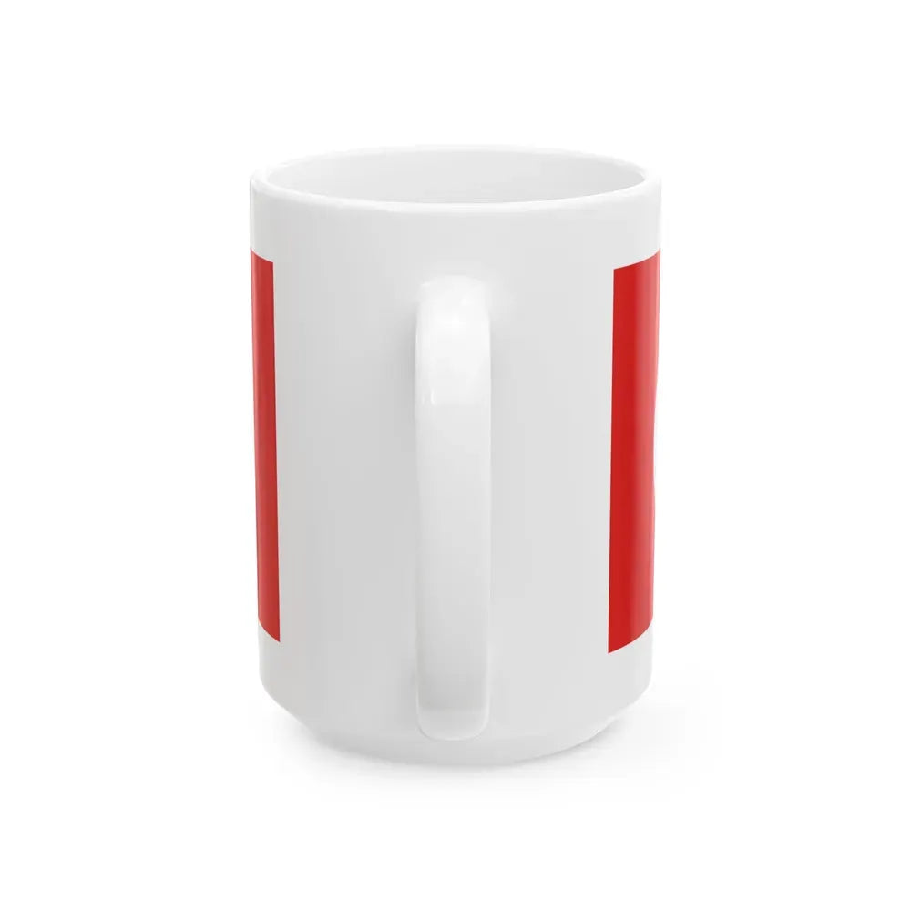 Flag of Sultanate of Mataram Malaysia - White Coffee Mug - Go Mug Yourself