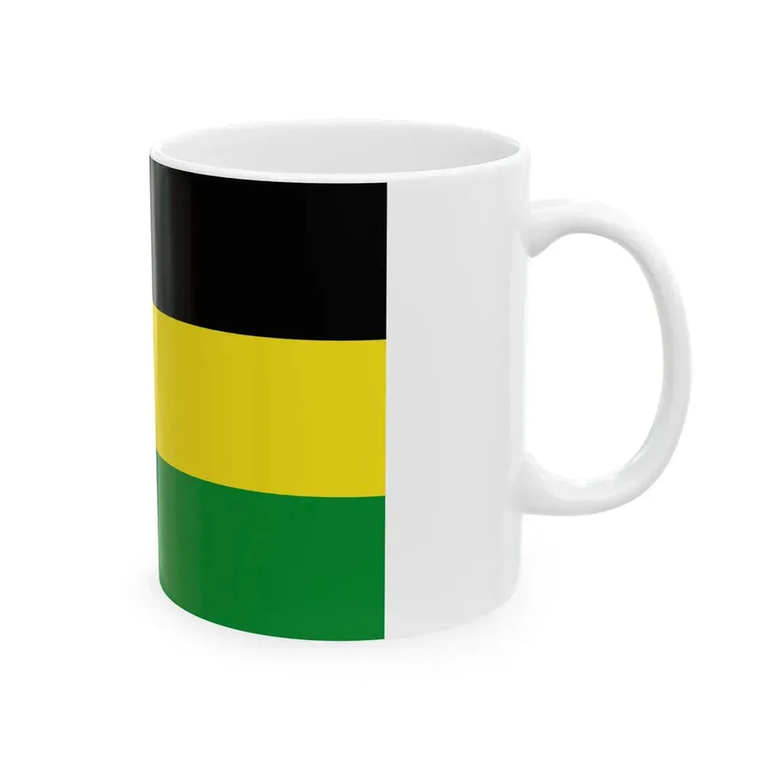 Flag of Sultanate of Siak Sri Indrapura (Indonesia) White Coffee Mug - Go Mug Yourself