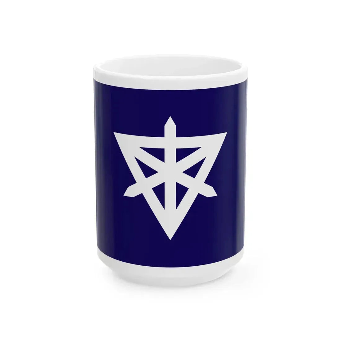 Flag of Sumida Tokyo (Japan) White Coffee Mug 15oz - Go Mug Yourself