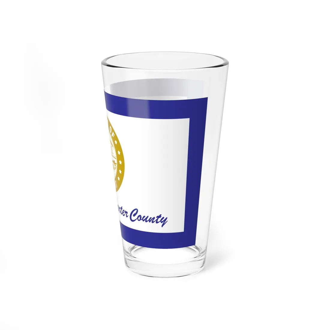 Flag of Summit County Ohio (United States) Pint Glass 16oz - Go Mug Yourself