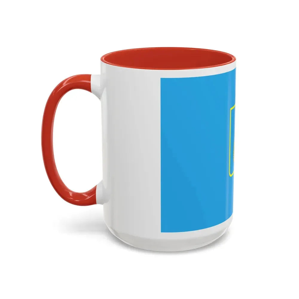 Flag of Sumy Oblast Ukraine - Accent Coffee Mug - Go Mug Yourself