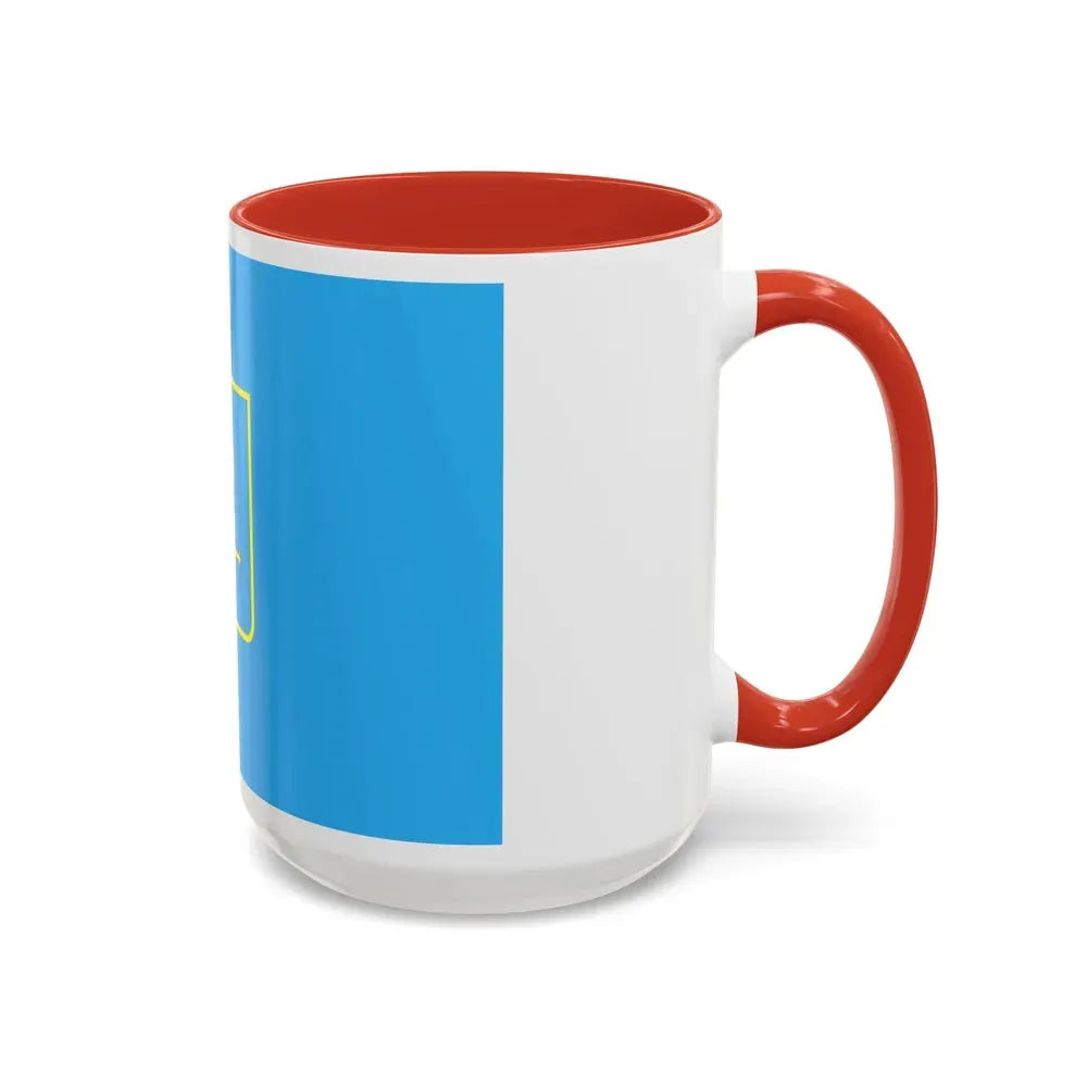 Flag of Sumy Oblast Ukraine - Accent Coffee Mug - Go Mug Yourself