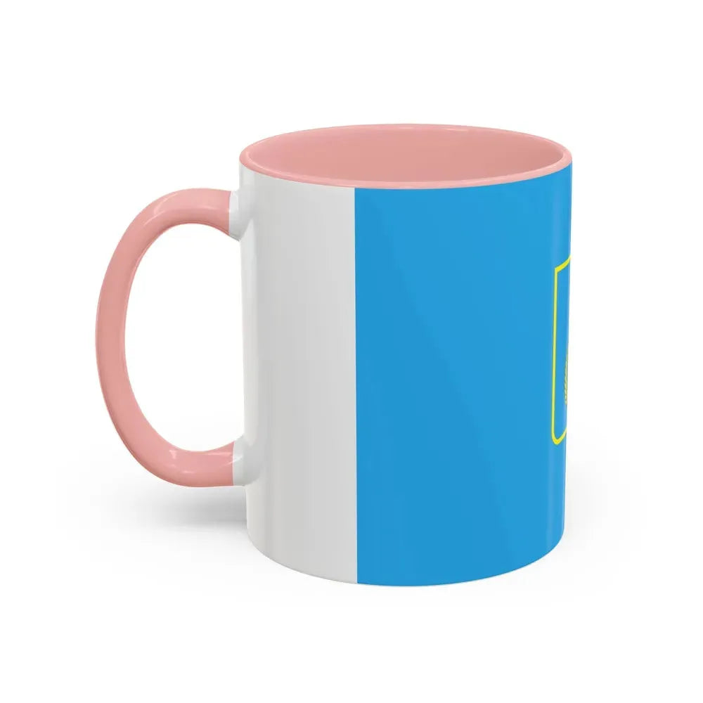 Flag of Sumy Oblast Ukraine - Accent Coffee Mug - Go Mug Yourself