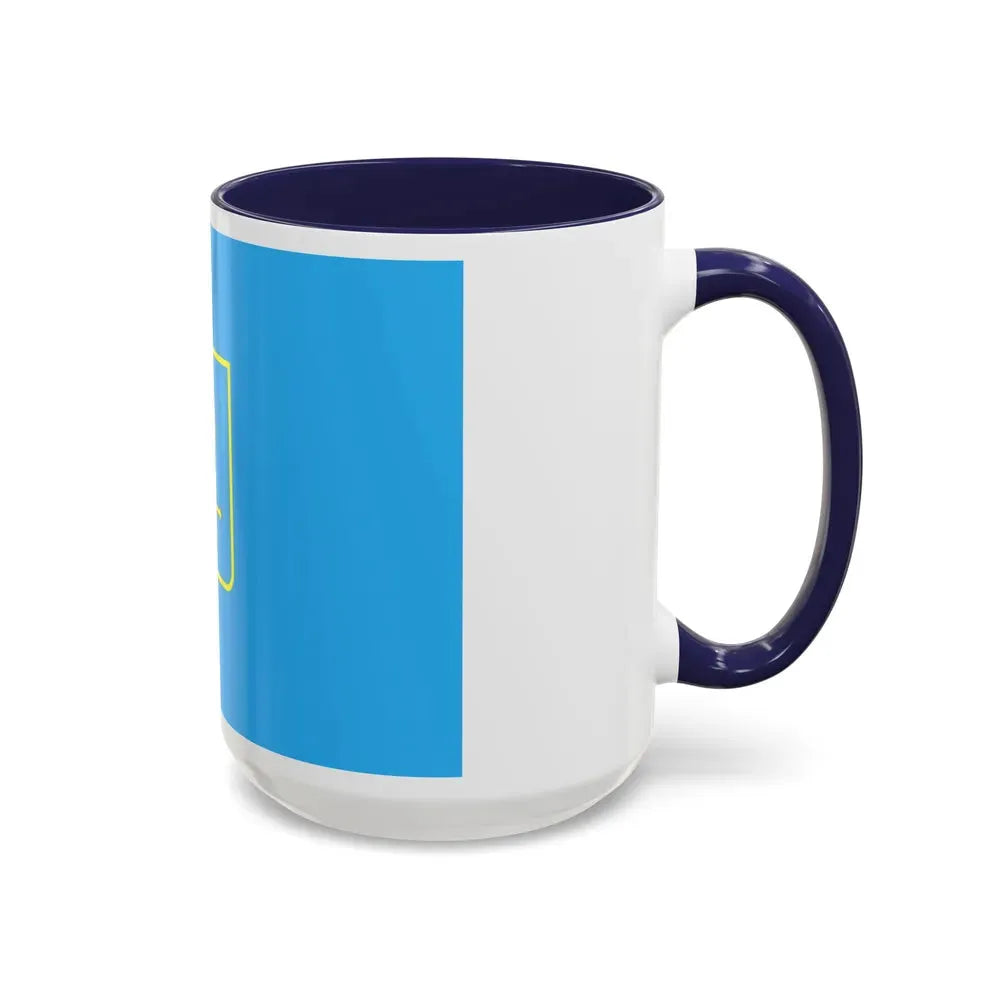 Flag of Sumy Oblast Ukraine - Accent Coffee Mug - Go Mug Yourself