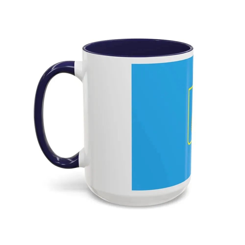 Flag of Sumy Oblast Ukraine - Accent Coffee Mug - Go Mug Yourself