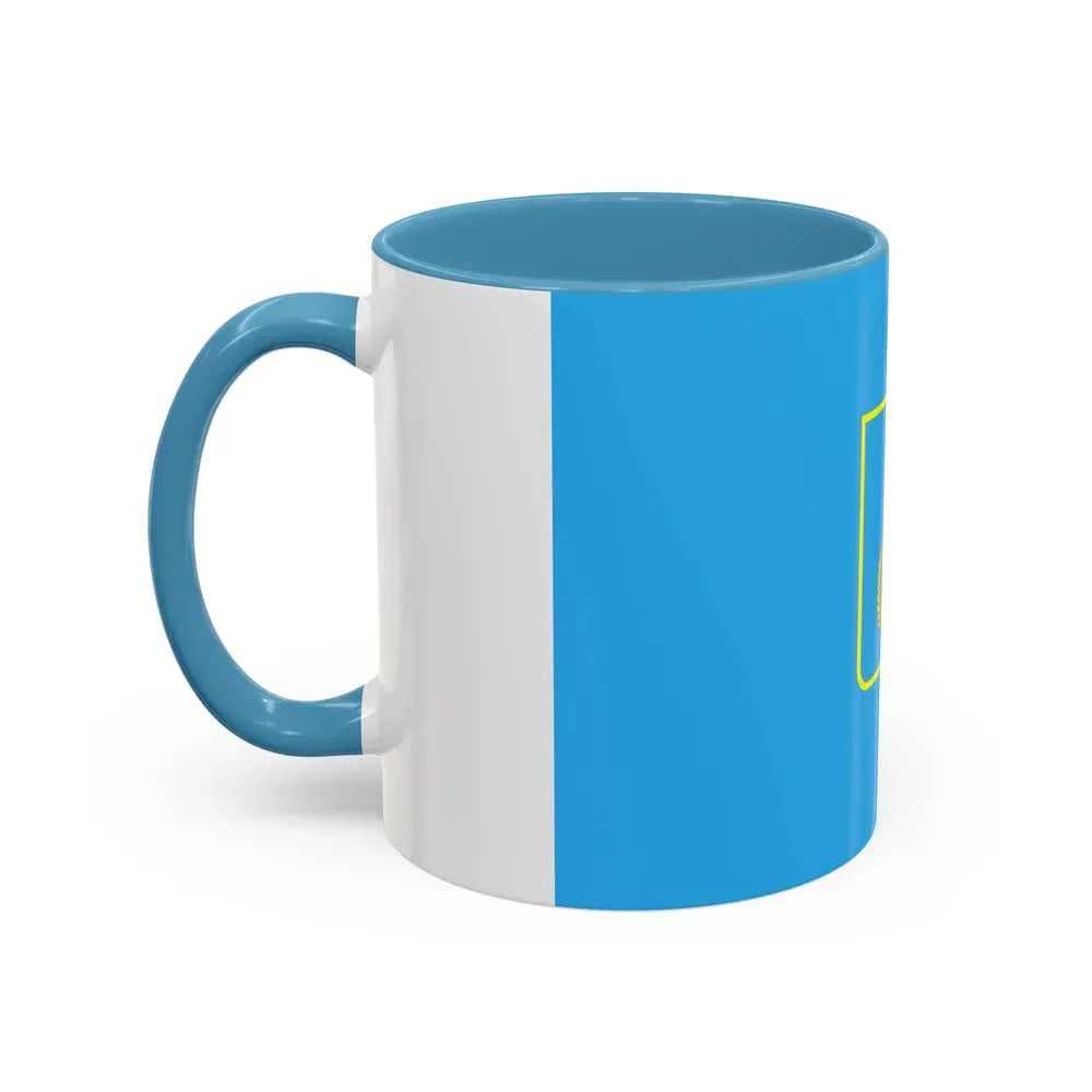 Flag of Sumy Oblast Ukraine - Accent Coffee Mug - Go Mug Yourself
