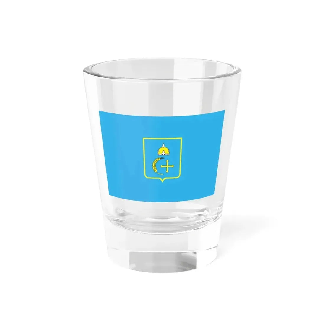 Flag of Sumy Oblast Ukraine - Shot Glass 1.5oz 1.5oz - Go Mug Yourself