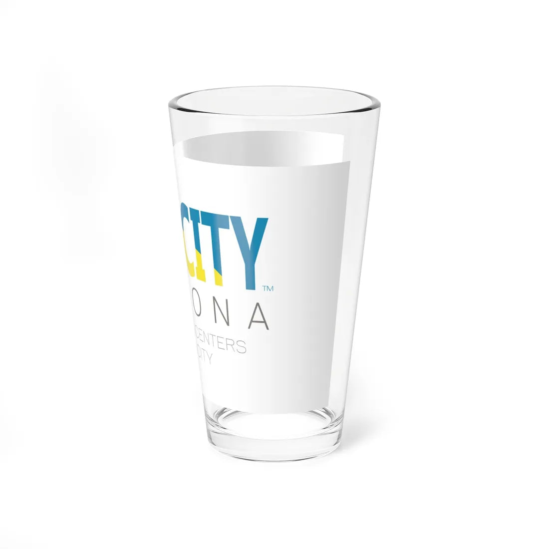 Flag of Sun City Arizona (United States) Pint Glass 16oz - Go Mug Yourself