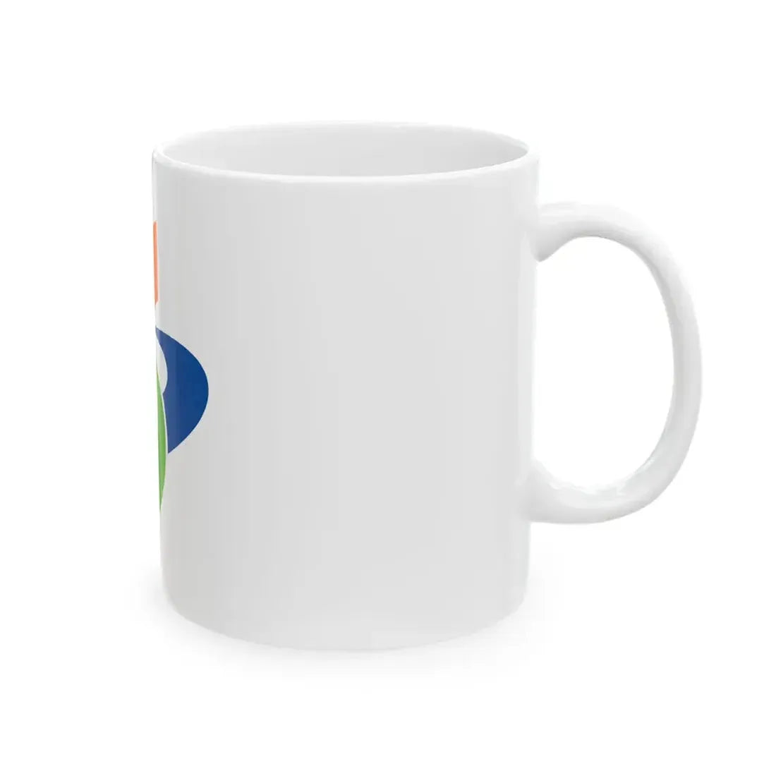 Flag of Suo-Oshima Yamaguchi (Japan) White Coffee Mug - Go Mug Yourself