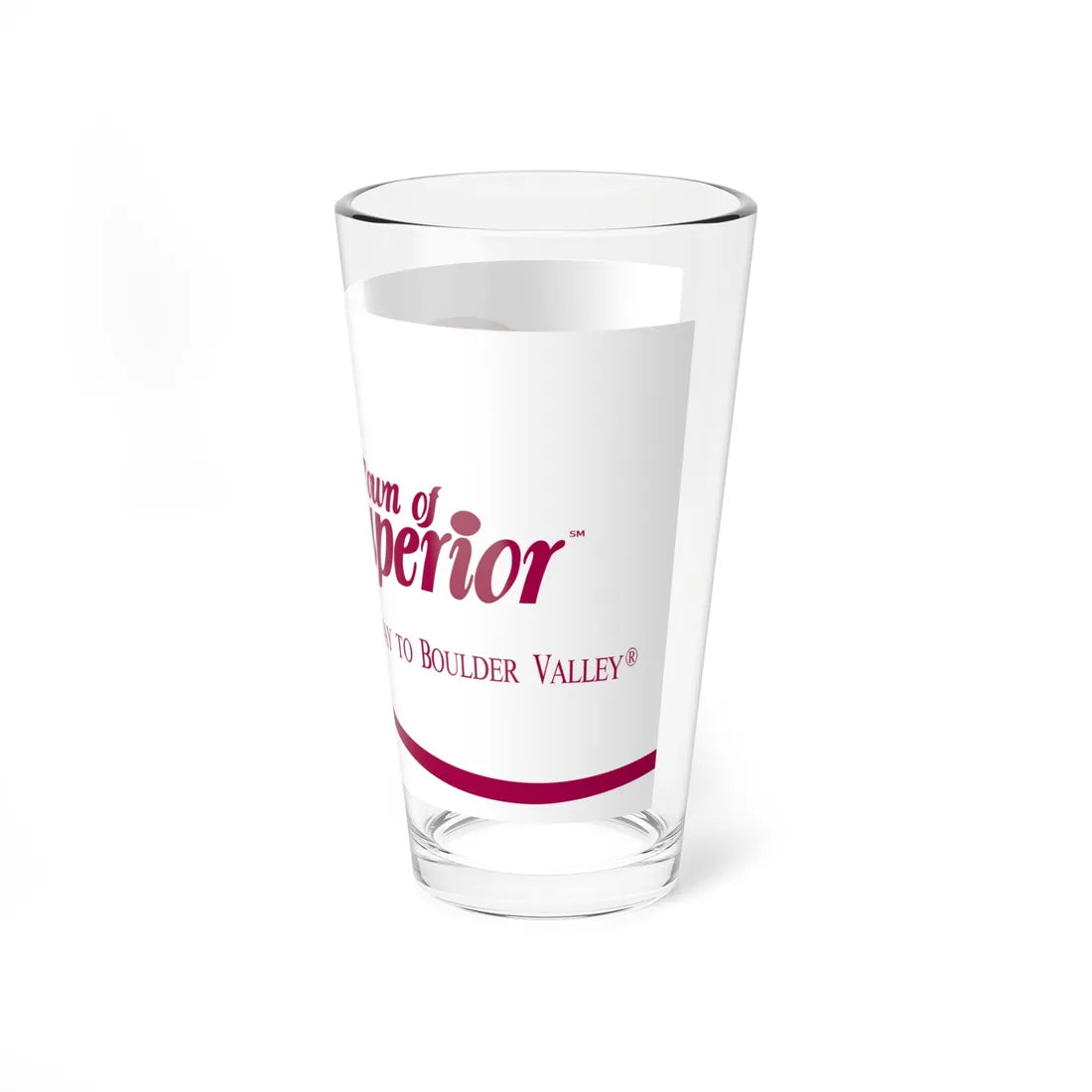 Flag of Superior Colorado (United States) Pint Glass 16oz - Go Mug Yourself