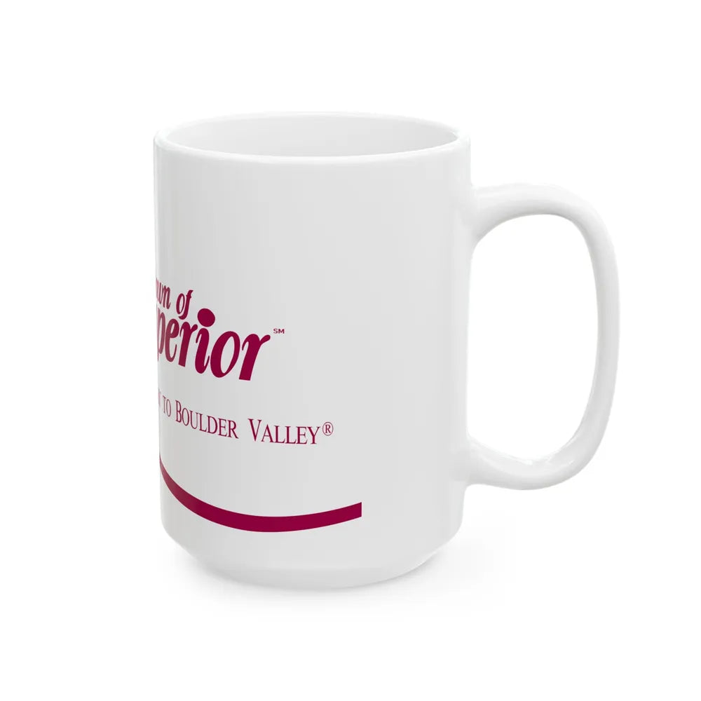 Flag of Superior Colorado (United States) White Coffee Mug - Go Mug Yourself