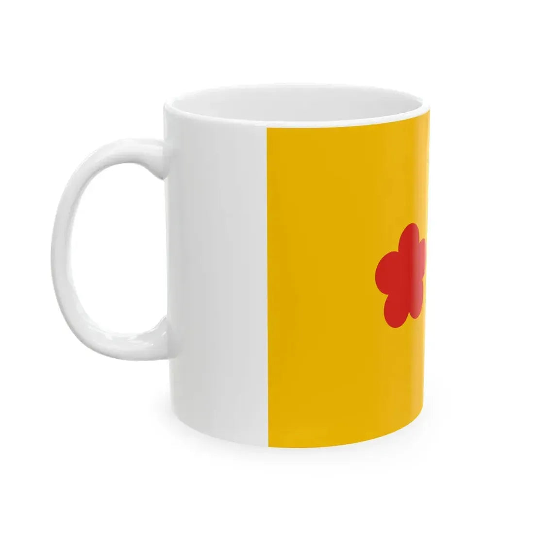 Flag of superior commander of the Navy of Manchukuo (China) White Coffee Mug - Go Mug Yourself