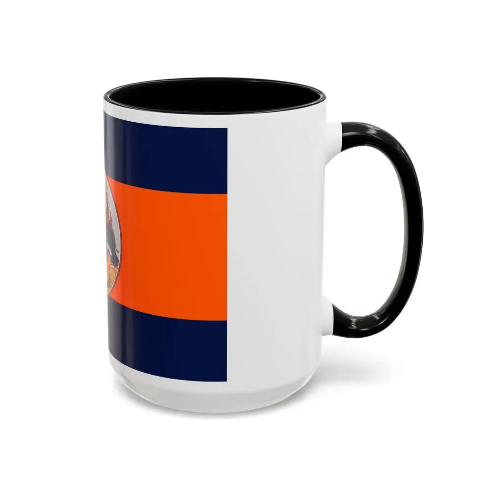 Flag of Suphan Buri Province Thailand - Accent Coffee Mug - Go Mug Yourself