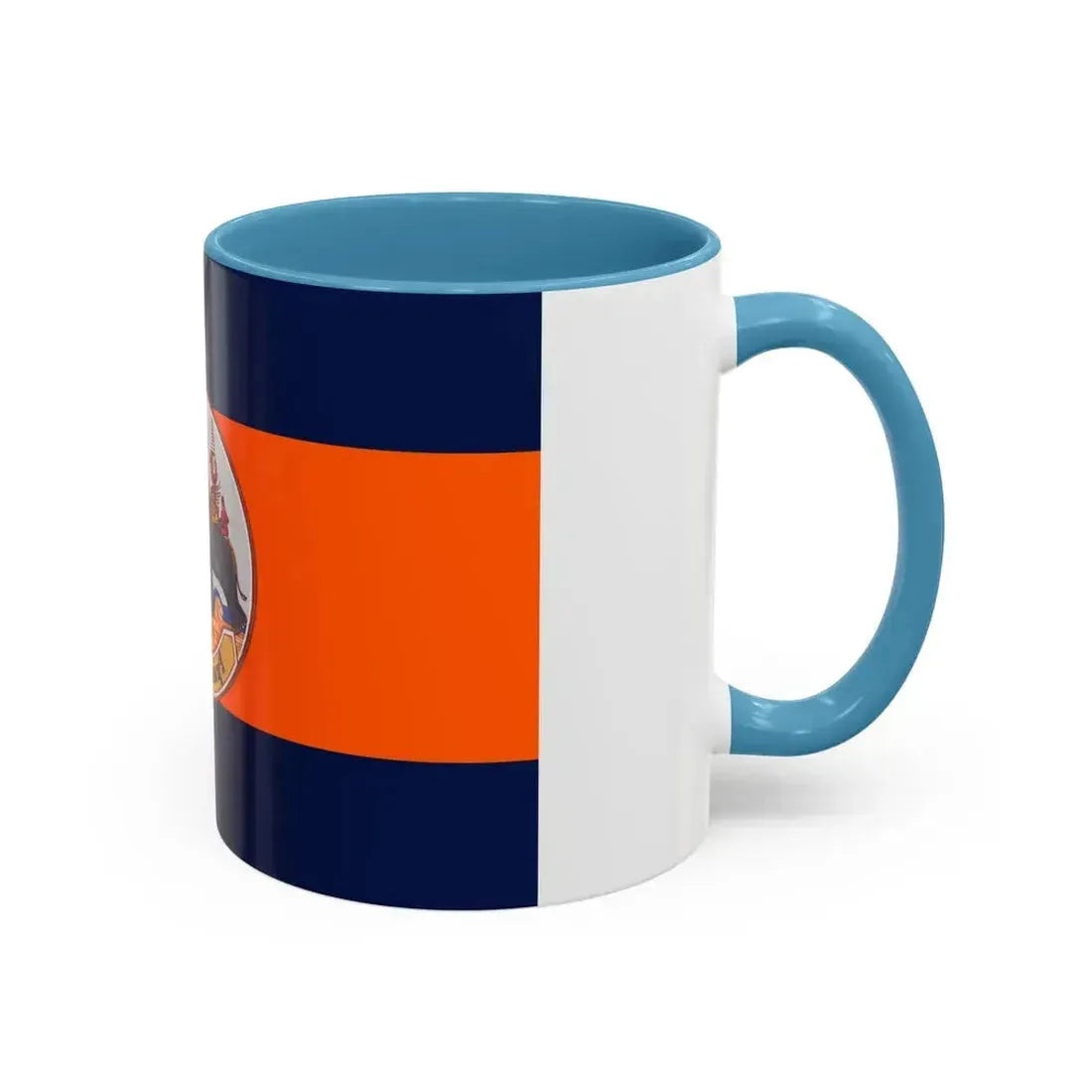 Flag of Suphan Buri Province Thailand - Accent Coffee Mug - Go Mug Yourself