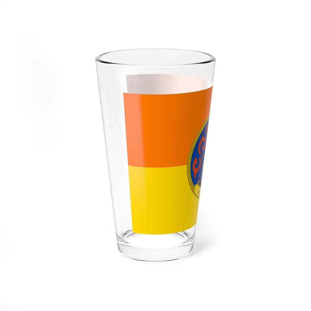 Flag of Surat Thani Province Thailand - Pint Glass 16oz - Go Mug Yourself