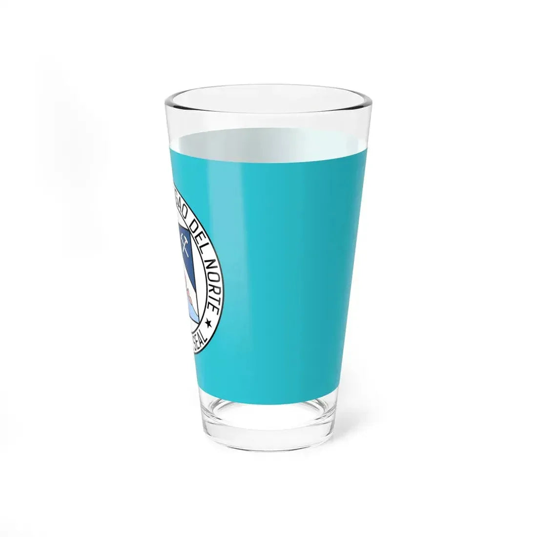 Flag of Surigao del Norte (Philippines) Pint Glass 16oz - Go Mug Yourself