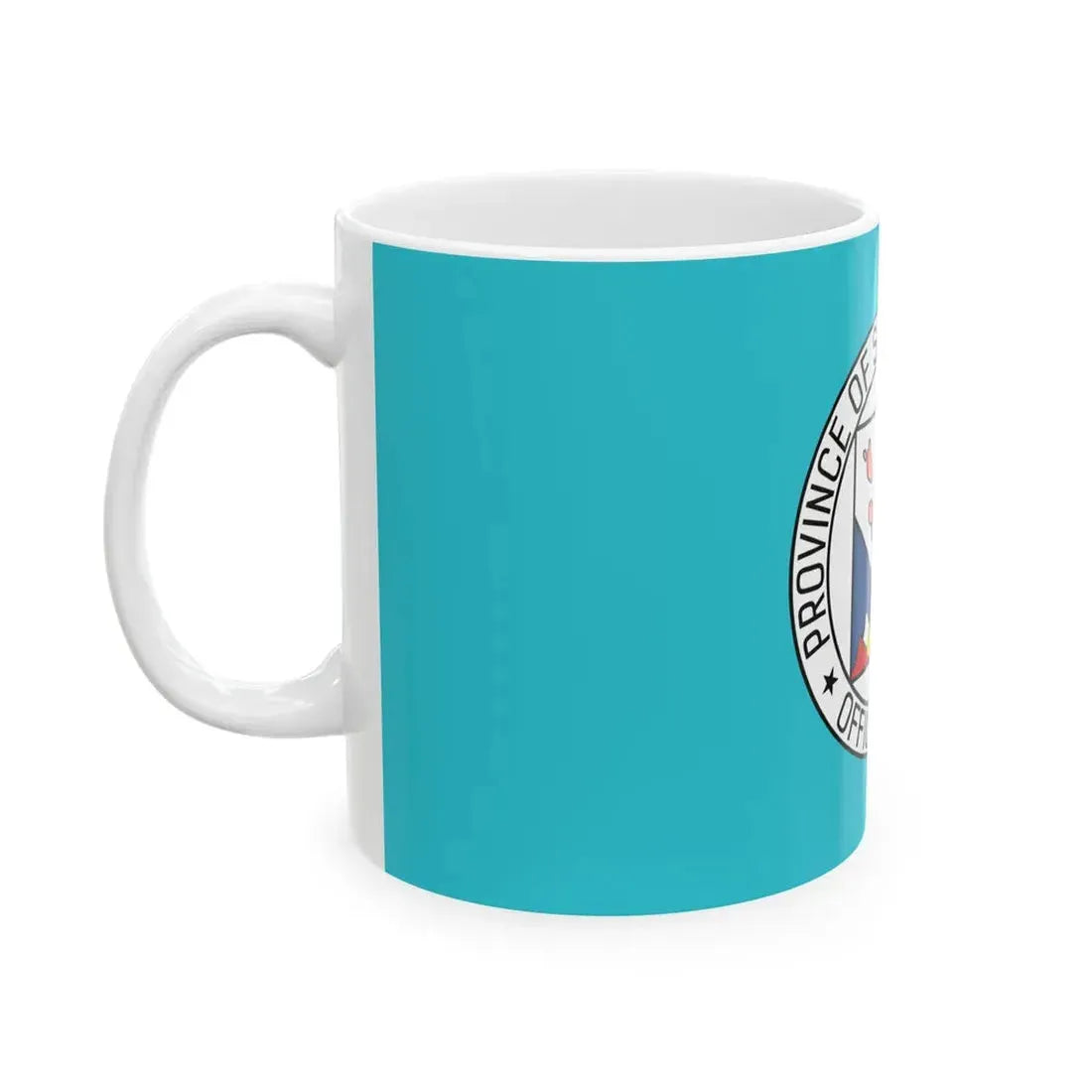 Flag of Surigao del Norte (Philippines) White Coffee Mug - Go Mug Yourself