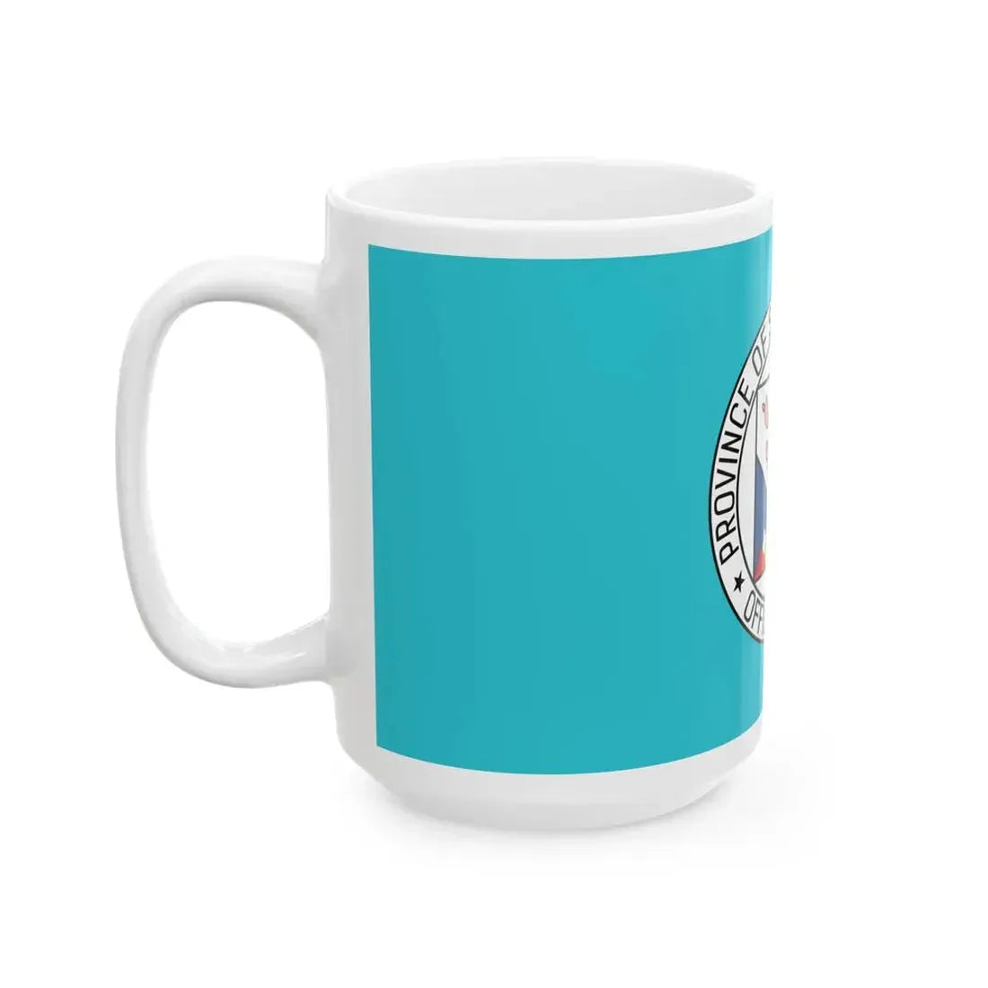 Flag of Surigao del Norte (Philippines) White Coffee Mug - Go Mug Yourself