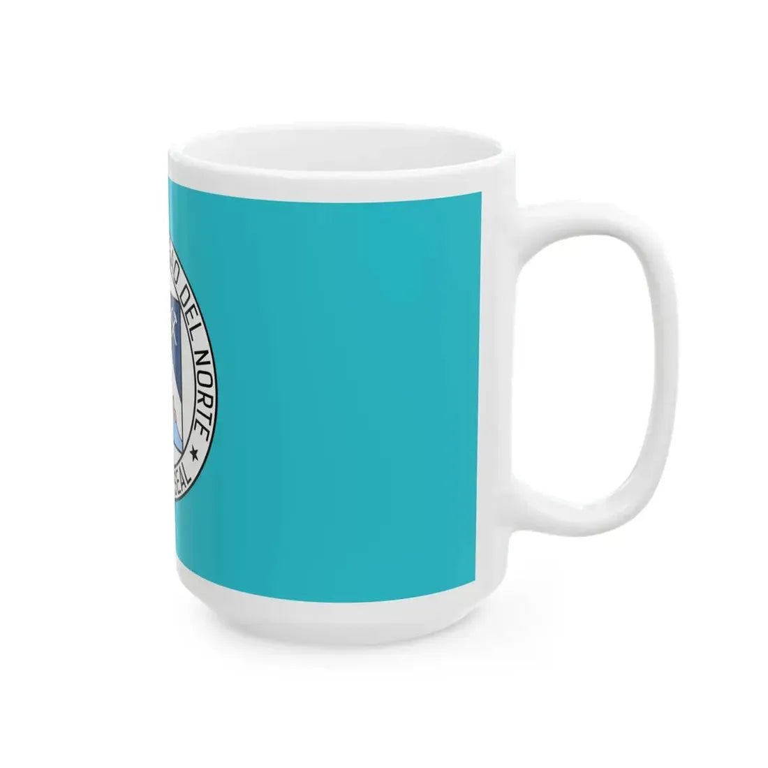Flag of Surigao del Norte (Philippines) White Coffee Mug - Go Mug Yourself