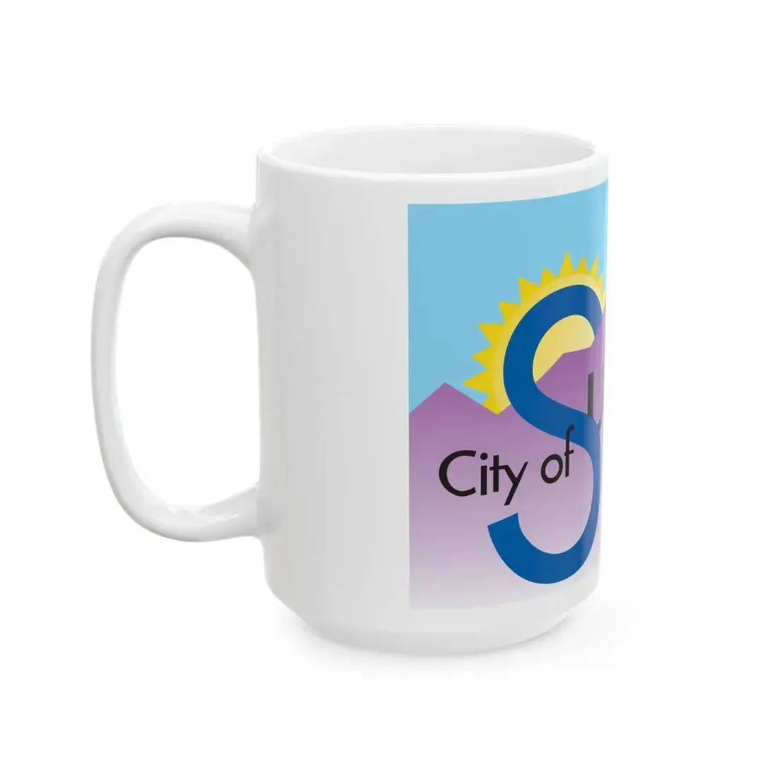 Flag of Surprise Arizona 2001-2014 (United States) White Coffee Mug - Go Mug Yourself