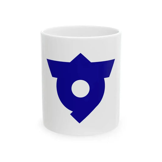 Flag of Susami Wakayama (Japan) White Coffee Mug 11oz - Go Mug Yourself