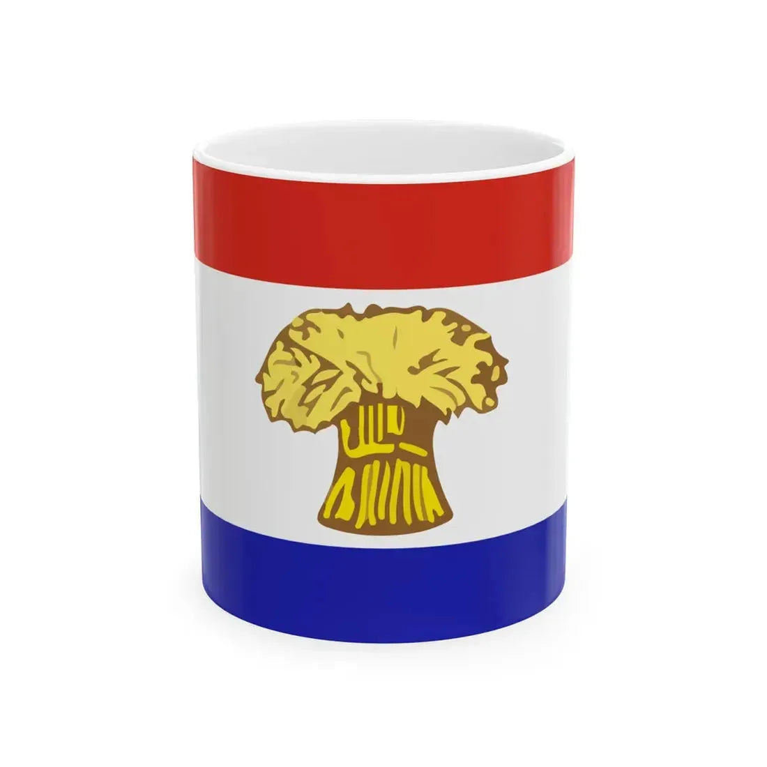 Flag of Sussex County Delaware (United States) White Coffee Mug 11oz - Go Mug Yourself